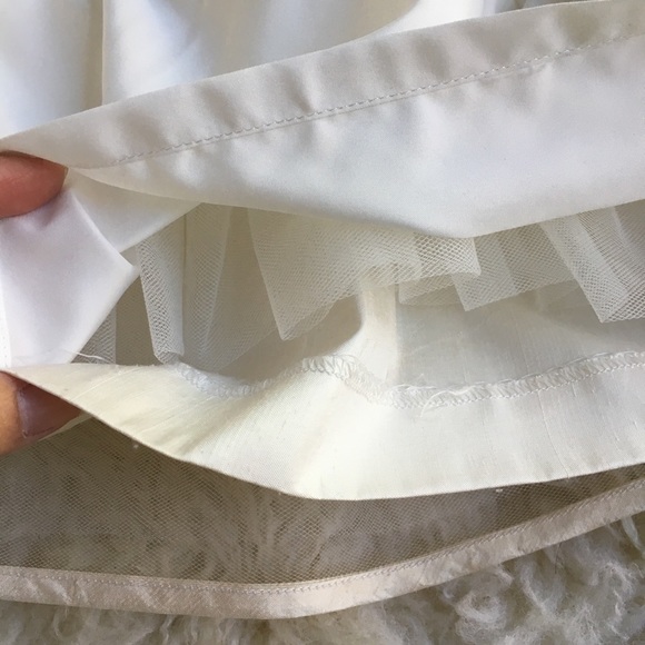 Janie and Jack Special Occasion Cream Silk Dress - Picture 8 of 8